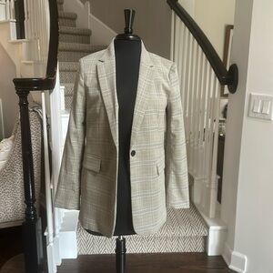 H&M Plaid Blazer
